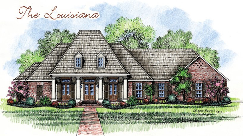 The Louisiana is one of the best designer floorplans you'll see! Take a look for yourself.