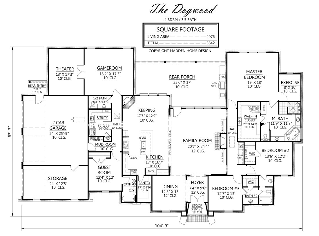 Find the floorplan you want with Madden.
