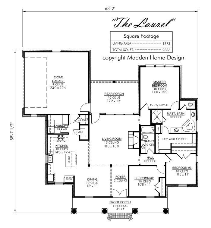 Get the most out of your home with this floorplan, The Laurel.