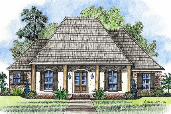 Don't settle for less when you're looking at Acadian house floorplans. Choose The Willow!