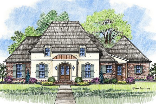 For the right French Country floorplan, choose something beautiful from Madden Home Design.