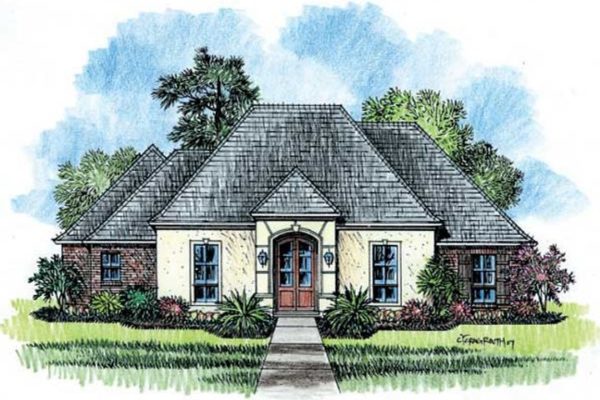 Don't settle when it comes to the right French Country home plans. Choose something like The Bellaire.