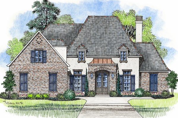 Are you looking for the best French Country homes? Why not grab a design like The Versailles?