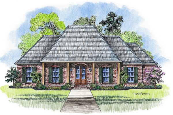 For high-quality Acadian floorplans just like The Claiborne, take a look at Madden Home Design.