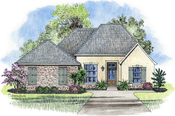 For more French Country plans just like The Galvez, look into Madden Home Design.