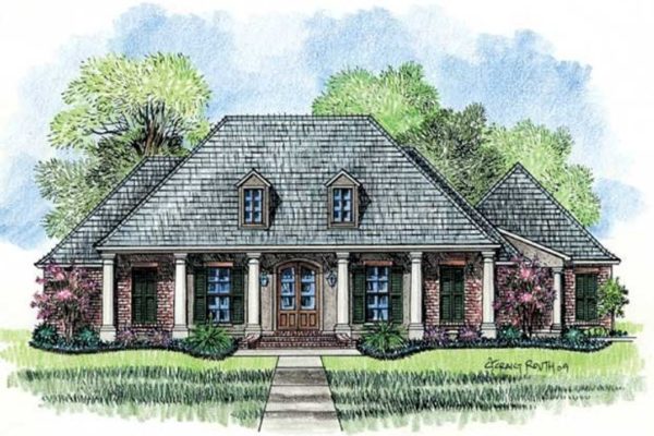 Get your own Louisiana home plan with The Magnolia design!