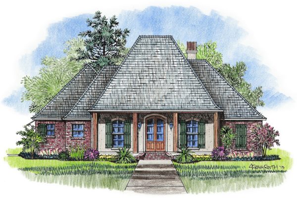 Expect the best Acadian style floorplan when you choose The Cloverdale from Madden Home Design.