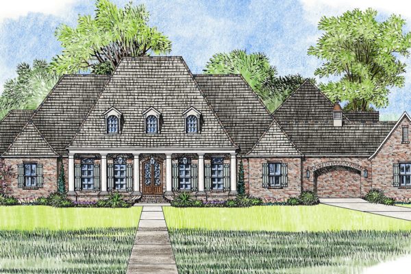 The Pontchartrain might just be the perfect Louisiana style home for you.