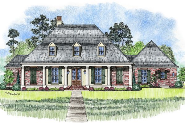 Get your own Louisiana style home with The Oakmont.