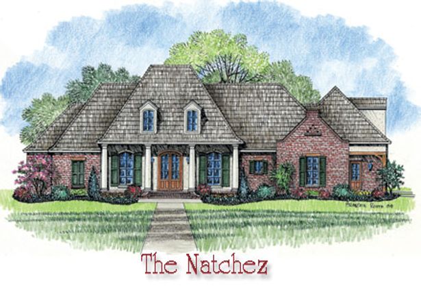 For more custom Southern designs just like The Natchez, take a look at Madden Home Design.