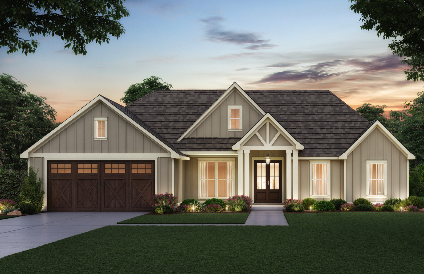 Don't settle for less for a Farmhouse style home. Choose one at Madden.