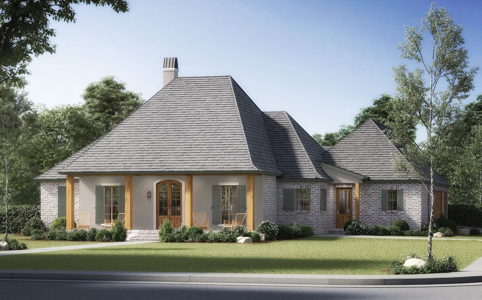 The Livingston | Madden Home Design | Custom Southern Houses