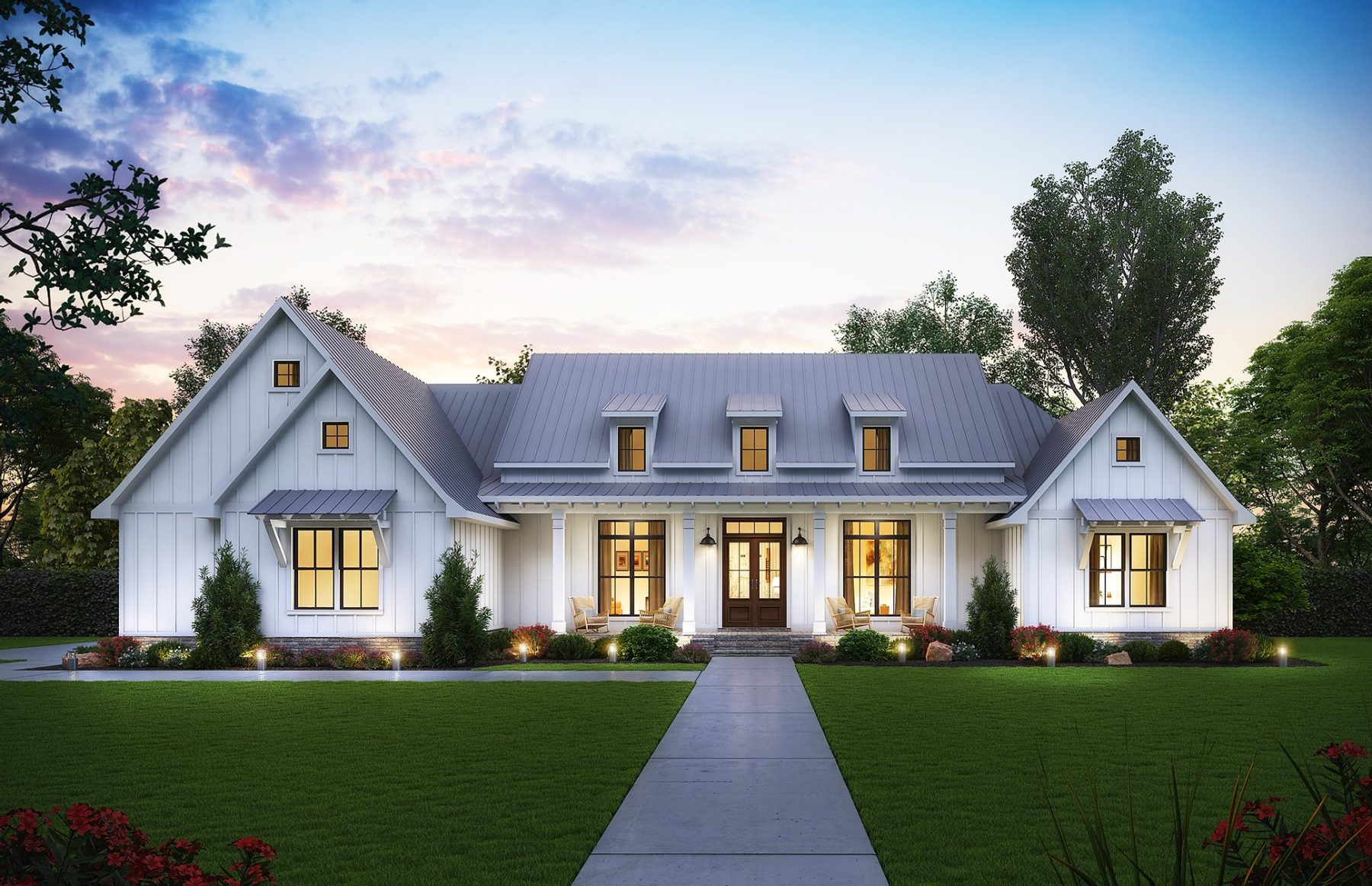 Choose from the best Farmhouse plans at Madden Home Design.