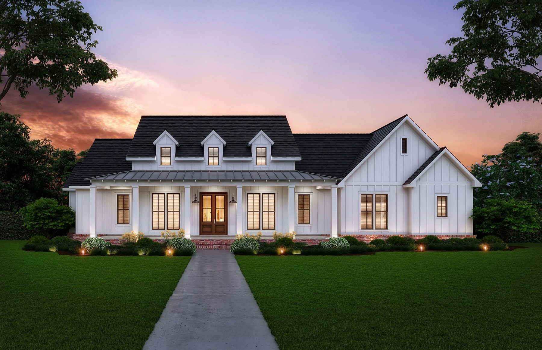 For the right designer Farmhouse style home, choose Madden Home Design!