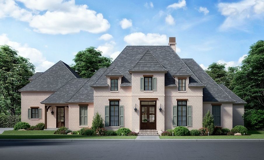The Squire Creek is just one of the many French homes we designed! Take a look for yourself.