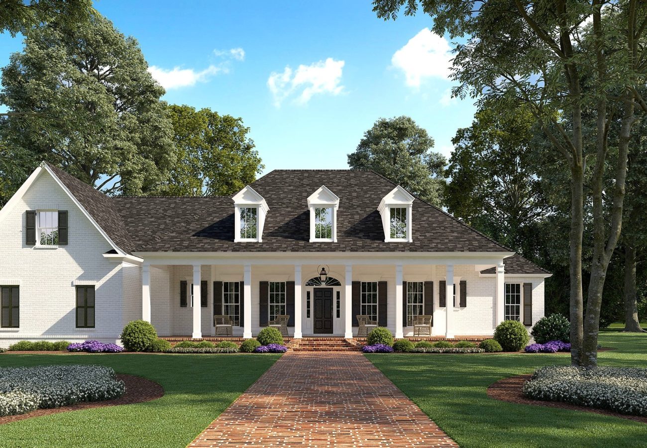 For more Louisiana style plans like The Nottoway, get in touch with Madden Home Design.
