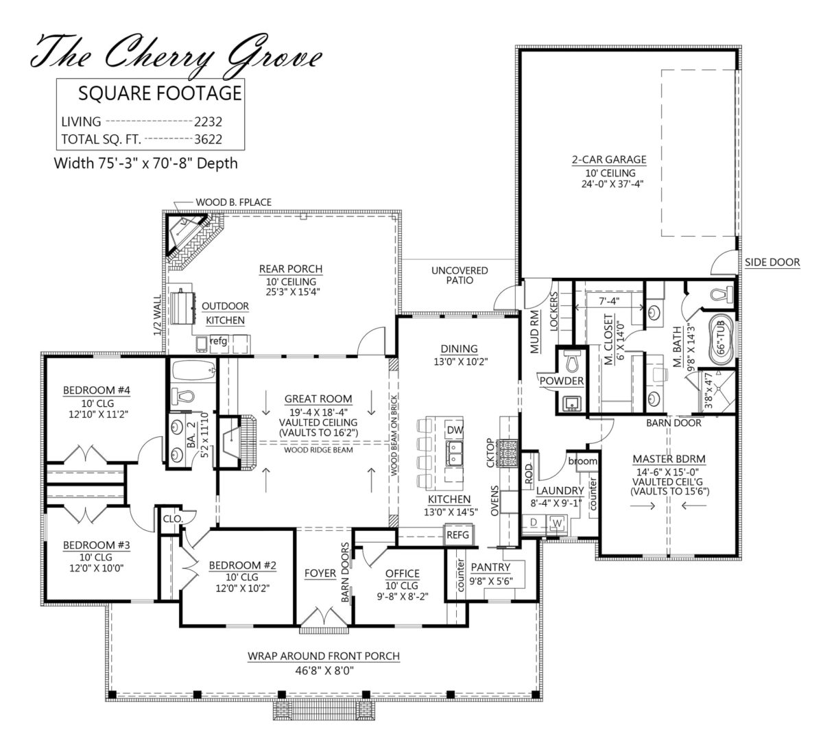 The Cherry Grove Madden Home Design
