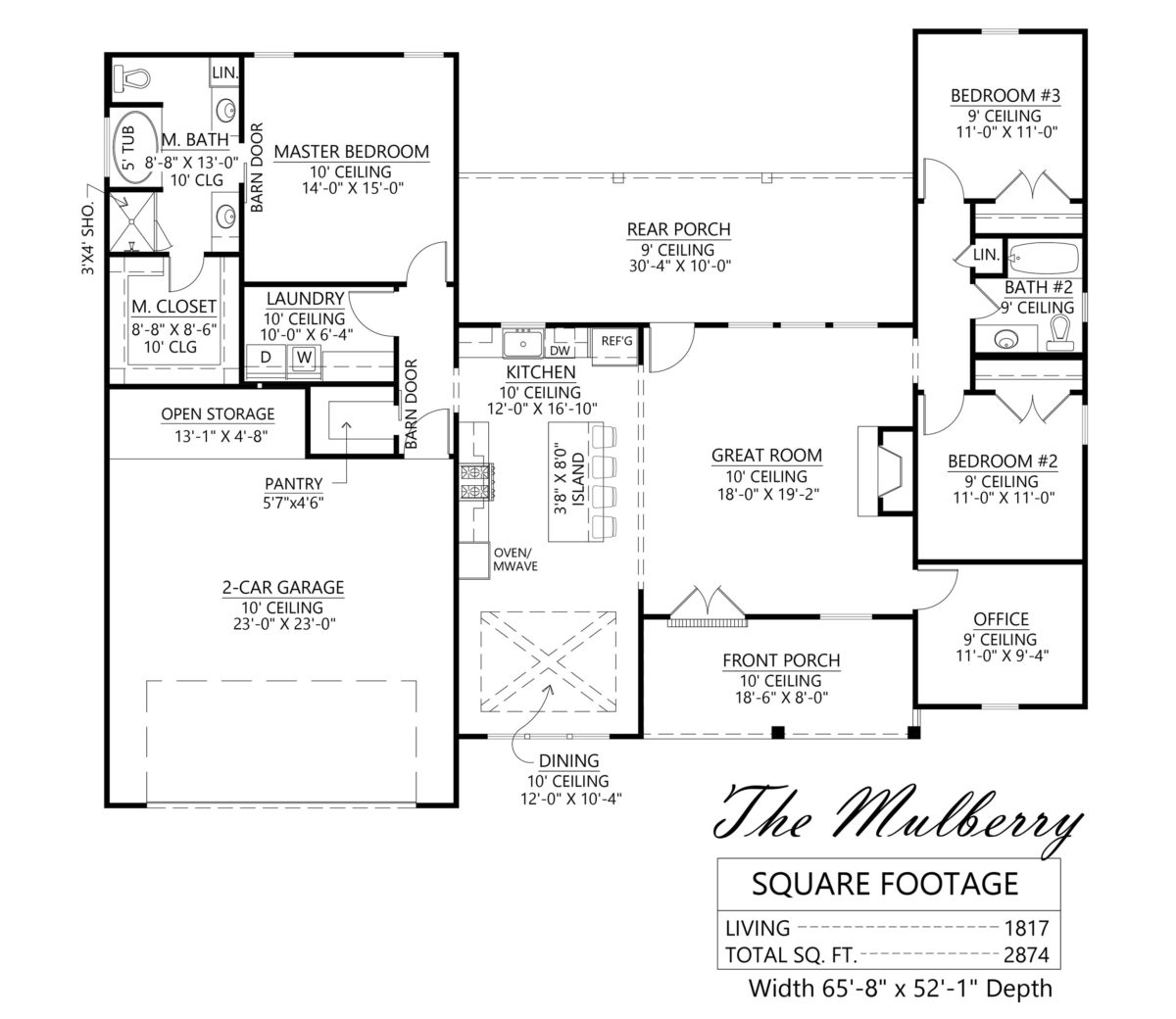 The Mulberry House Plans Madden Home Design