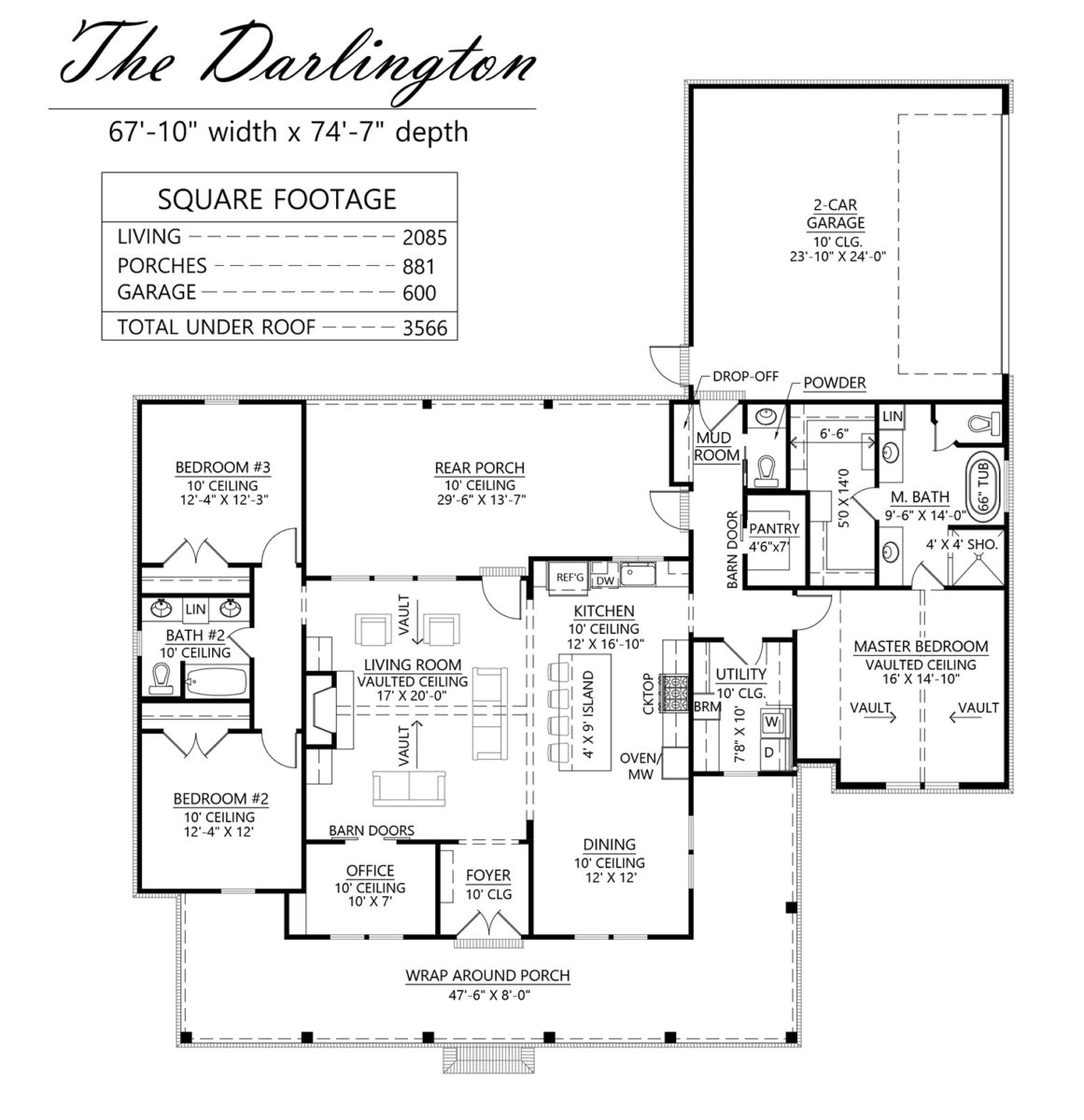 The Darlington House Plans Madden Home Design