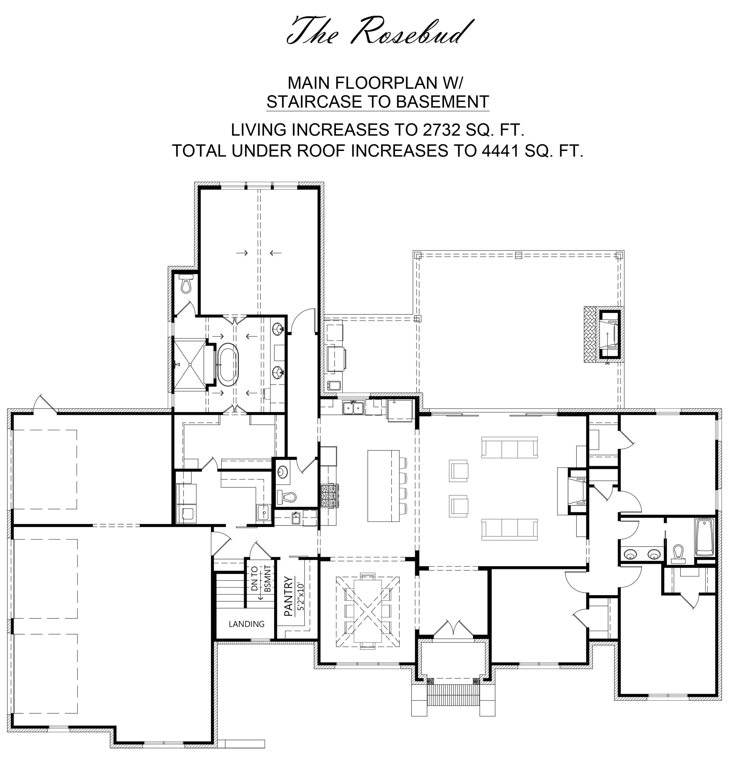 The Rosebud - House Plans - Madden Home Design